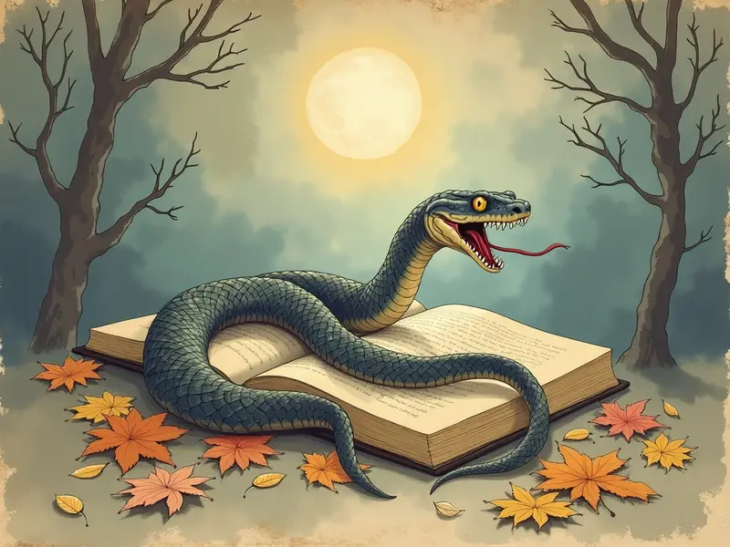 Ilustracja snu: viper