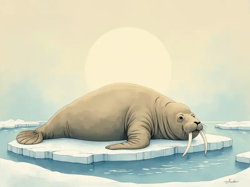 Ilustracja snu: walrus