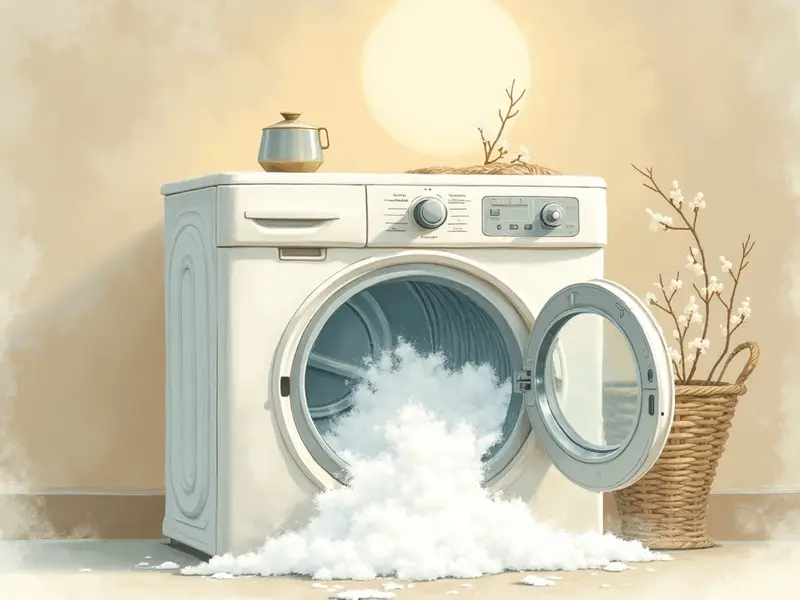 Ilustracja snu: washing machine