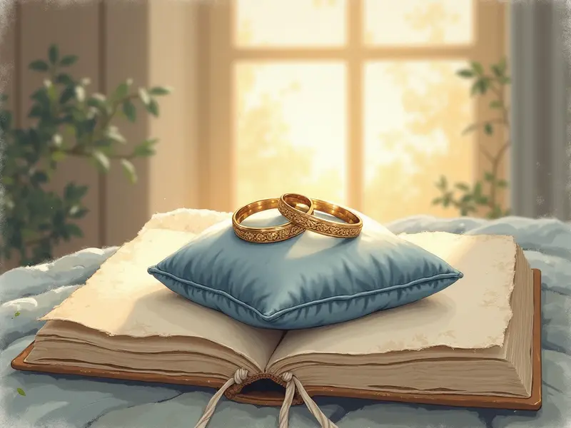 Ilustracja snu: wedding ring