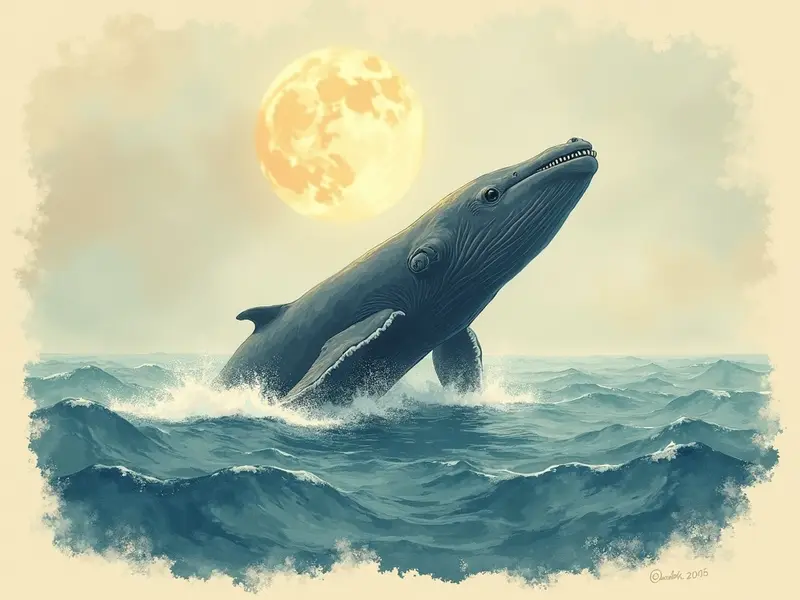 Ilustracja snu: whale