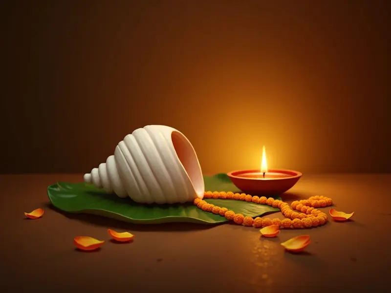 Hindu dream symbolism — a conch shell (shankh)