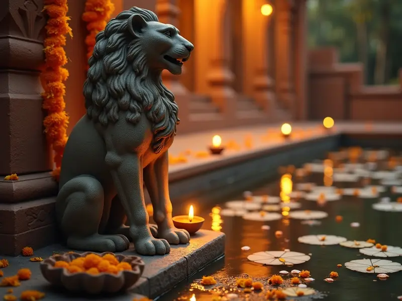 Hindu dream symbolism — lion