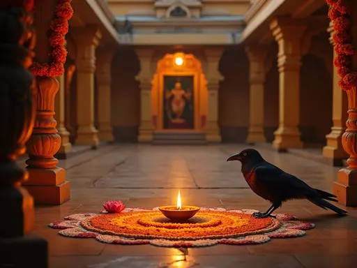 Hindu meaning of crow in a dream