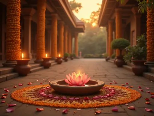 Hindu meaning of flowers in a dream