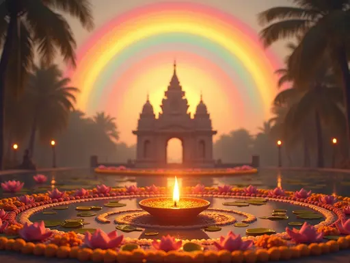 Hindu meaning of rainbow in a dream