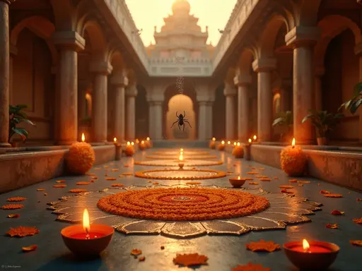 Hindu meaning of spider in a dream