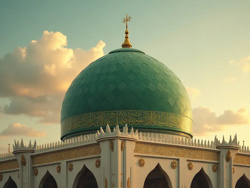 Islamic dream symbolism — a green dome