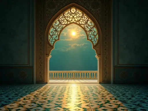 Islamic meaning of light from the sky in a dream