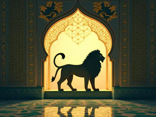 Islamic meaning of lion in a dream