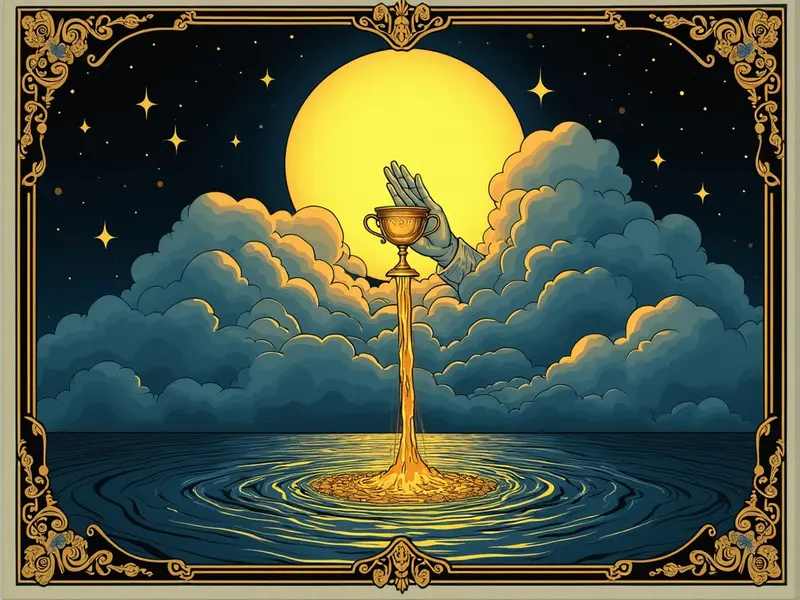 The Ace of Cups tarot card