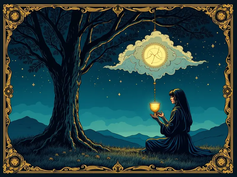 The Four of Cups tarot card