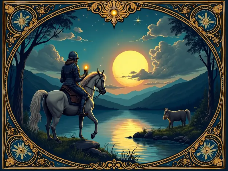 The Knight of Cups tarot card