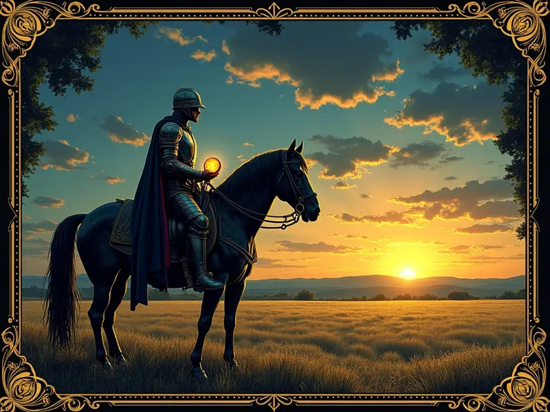 The Knight of Pentacles tarot card