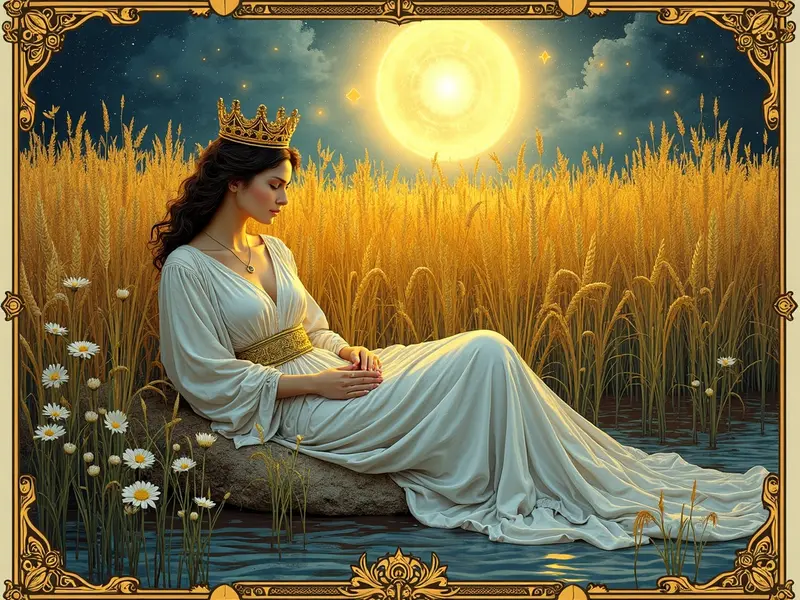 The The Empress tarot card