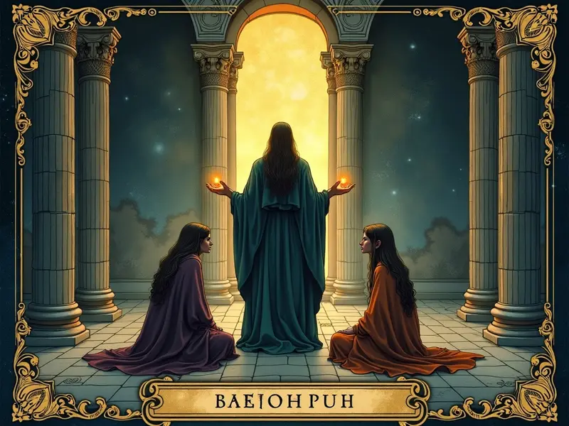 The The Hierophant tarot card