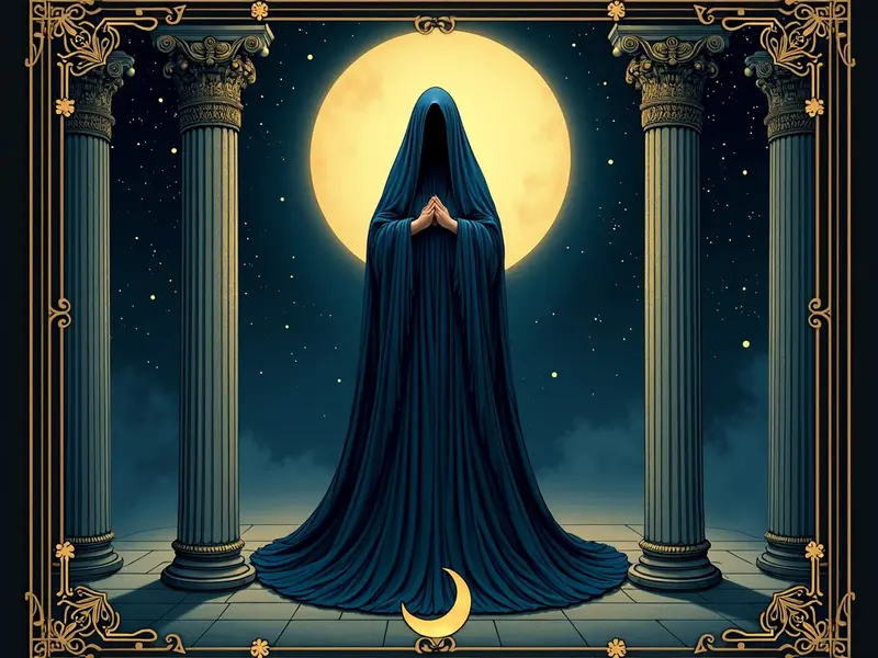 The The High Priestess tarot card