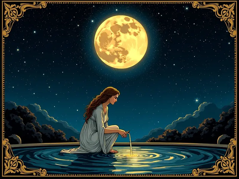 The The Star tarot card