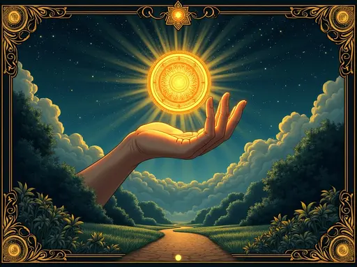 The Ace of Pentacles tarot card