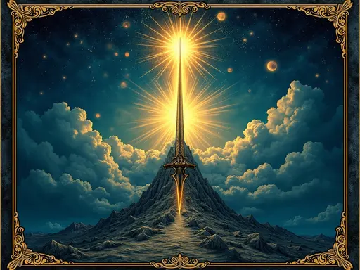 The Ace of Swords tarot card