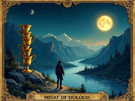The Eight of Cups tarot card