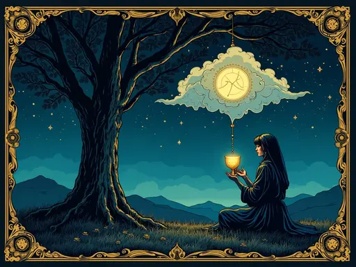 The Four of Cups tarot card