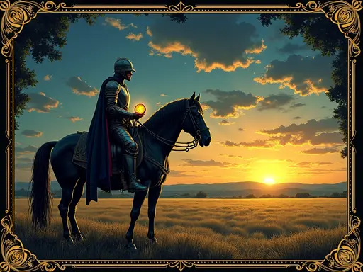 The Knight of Pentacles tarot card