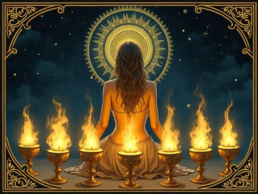 The Nine of Cups tarot card