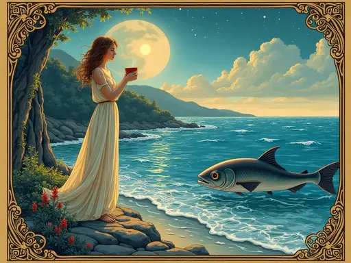 The Page of Cups tarot card