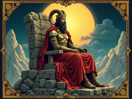 The The Emperor tarot card