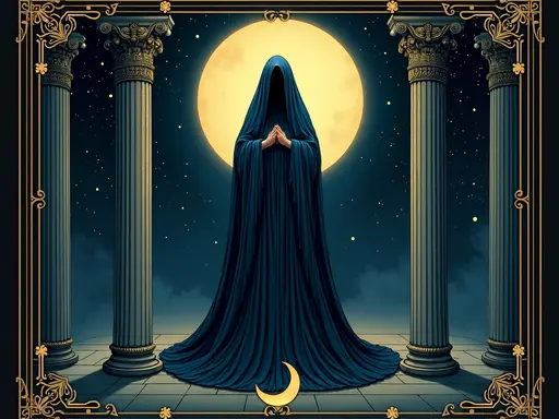 The The High Priestess tarot card