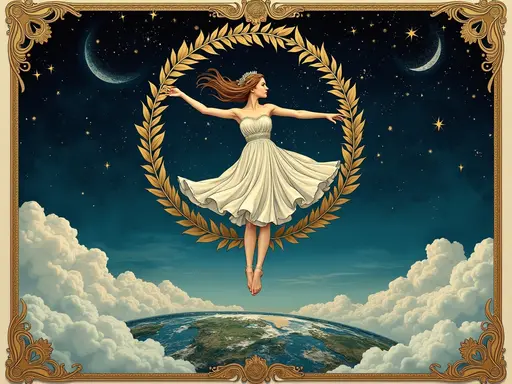 The The World tarot card