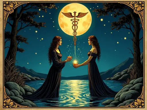 The Two of Cups tarot card