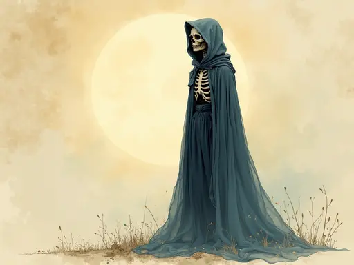 Ilustracja snu: death