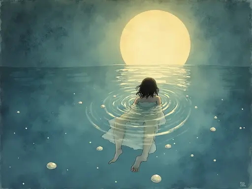 Ilustracja snu: drowning