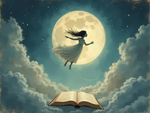 Ilustracja snu: falling