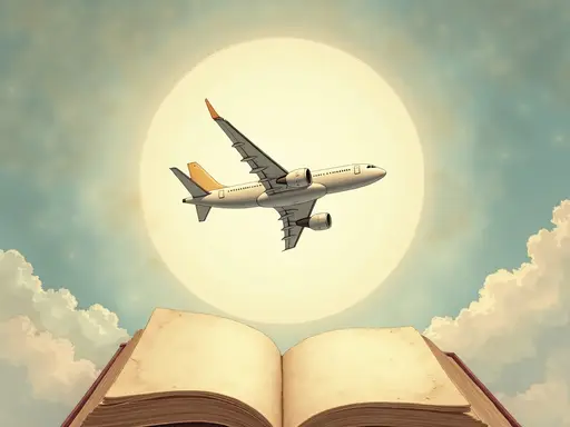 Ilustracja snu: flying