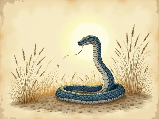 Ilustracja snu: snake
