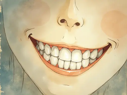 Ilustracja snu: teeth